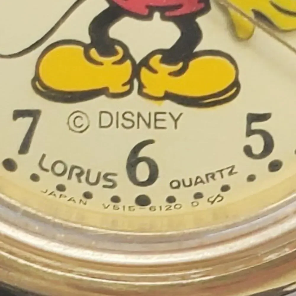Disney X Lorus Mickey Mouse VTG 80s Ladies Watch